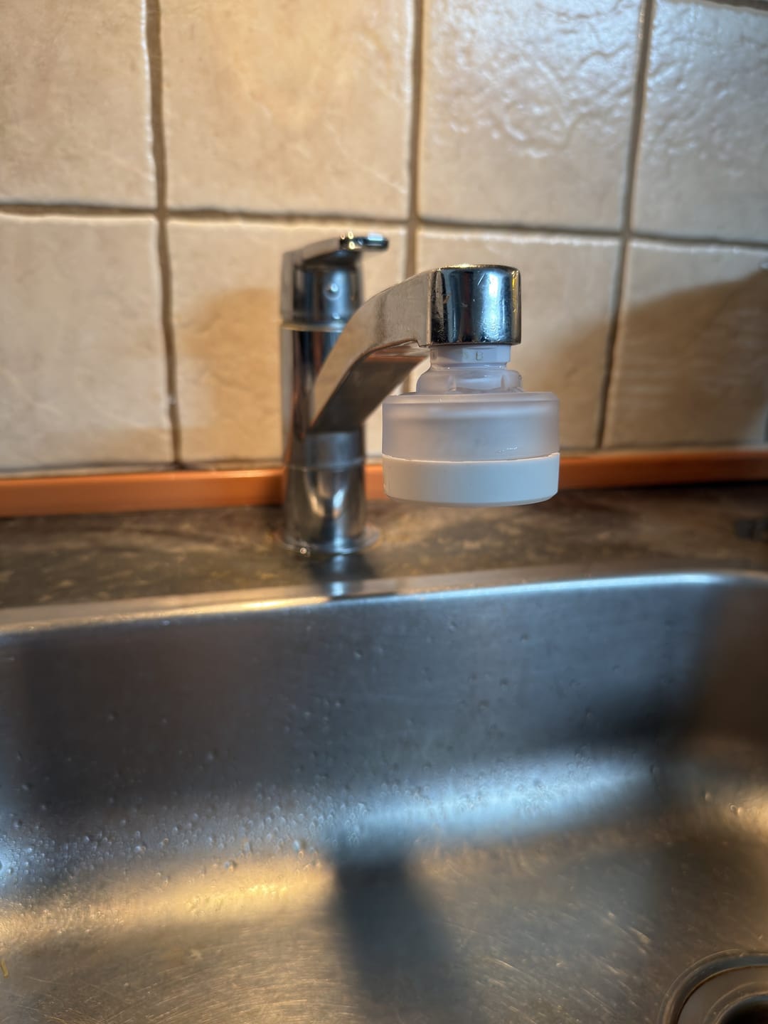 Customer photo review of Det Filtrerende Brusehovede