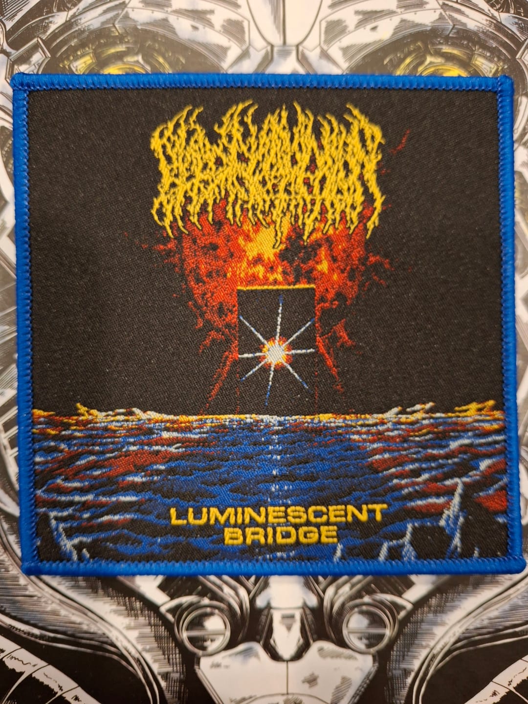 Customer photo review of Blood Incantation - Luminescent Bridge - Square Patch