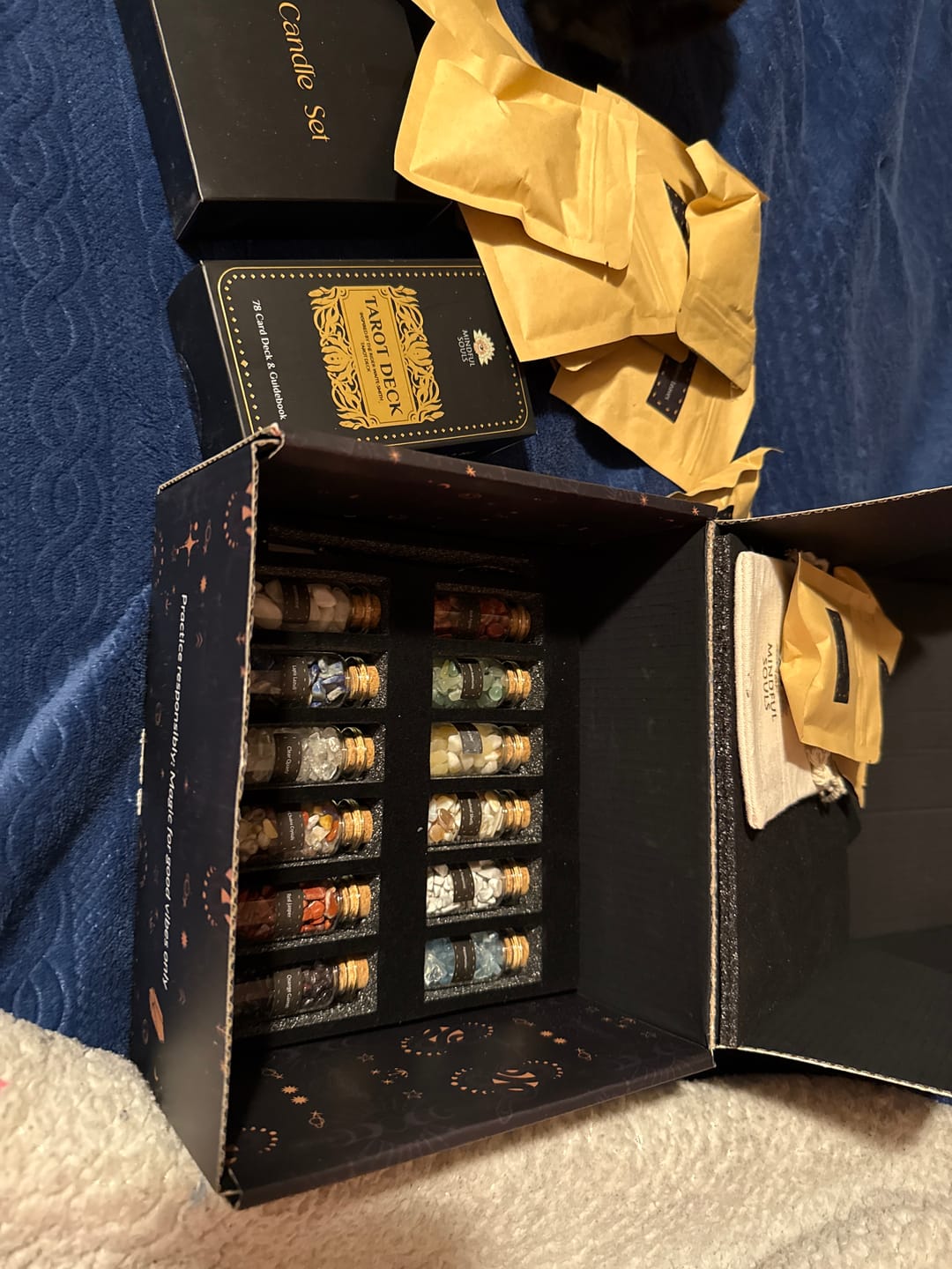 Customer photo review of Witchcraft Starter Kit + FREE Tarot Card Deck
