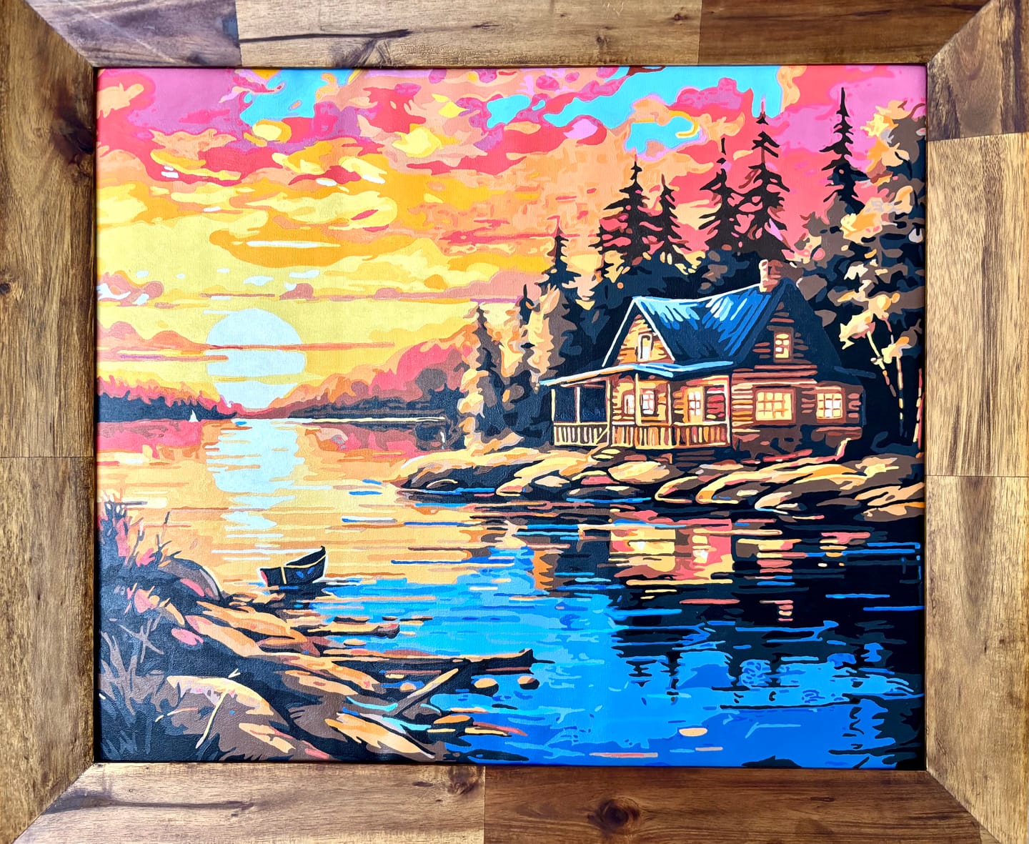 Customer photo review of Riverside Cabin