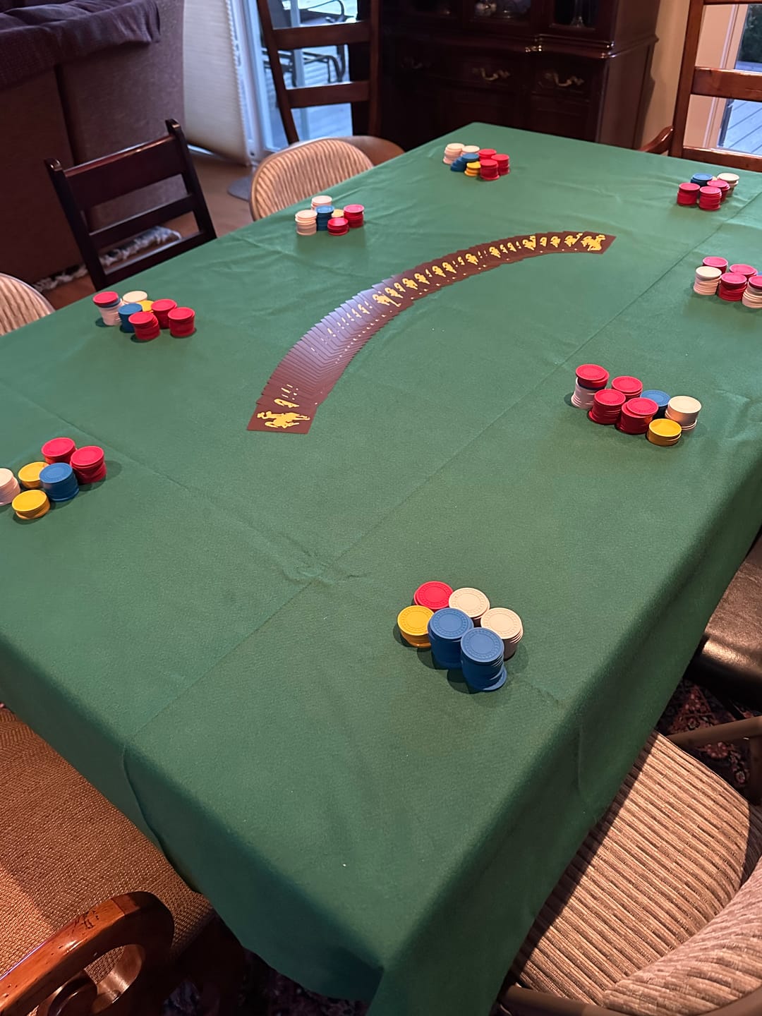 Customer photo review of Poker/Card Table Felt