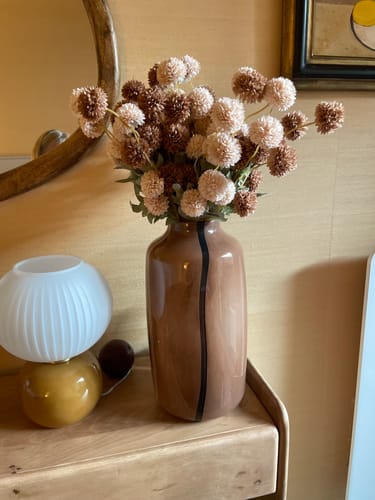 Customer photo review of Fleurs de Kiku - Mélange Crème (10 tiges/ 50 pompons)