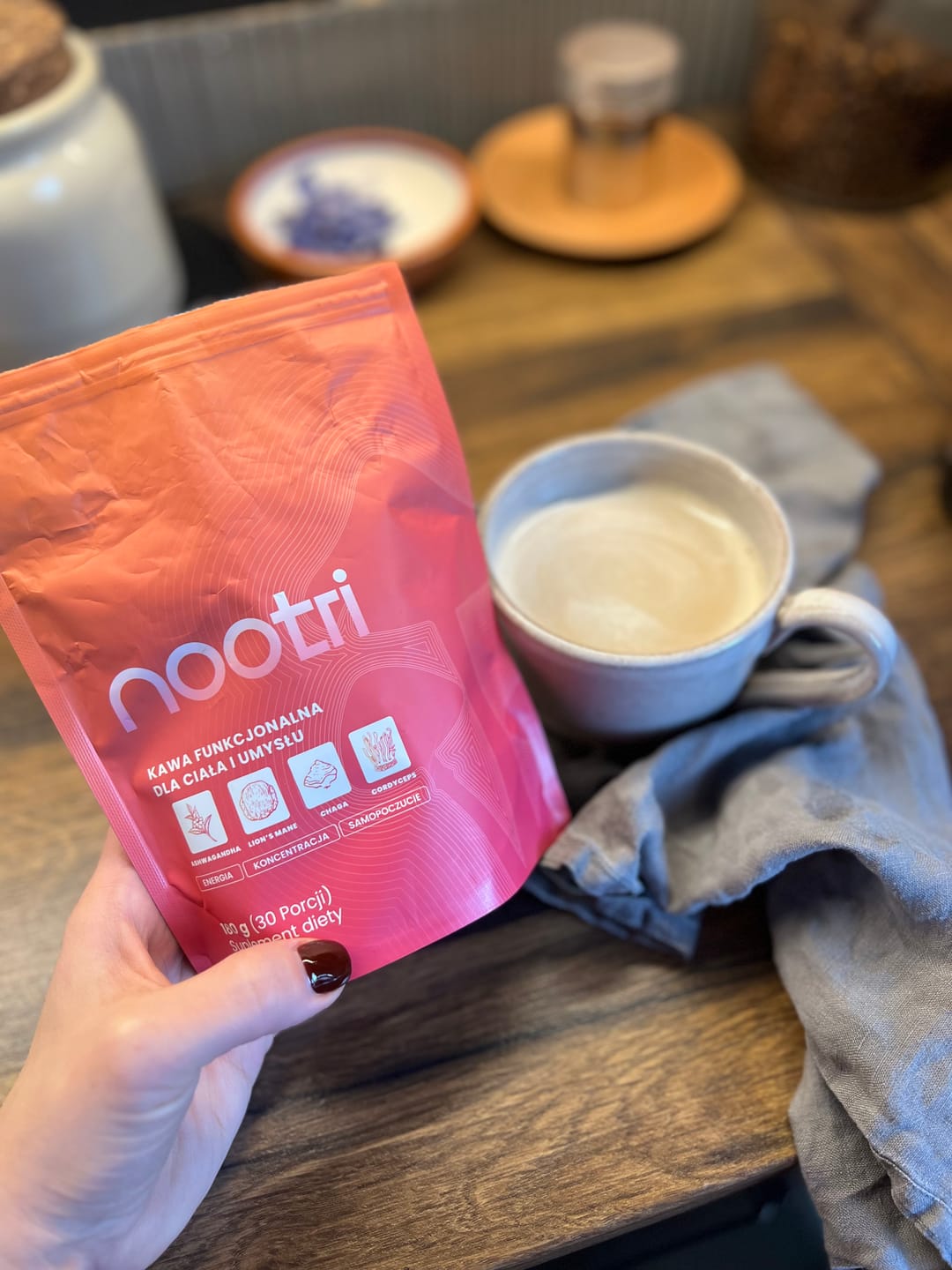 Customer photo review of Nootri - Twój Nowy Poranny Rytuał (30 porcji)