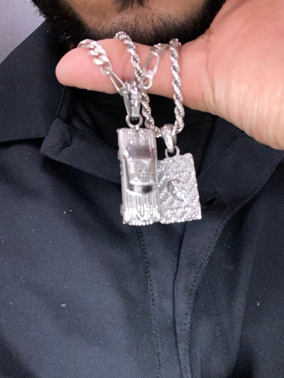Customer photo review of LOWRIDER PENDANT