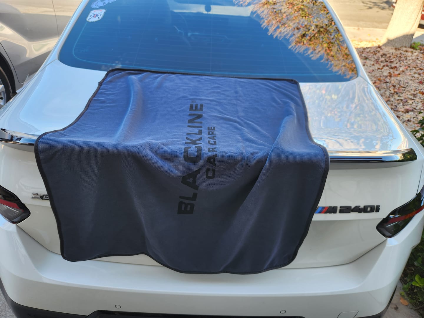 Customer photo review of BLACKLINE® SLIM TWISTED-LOOP DRYING TOWEL