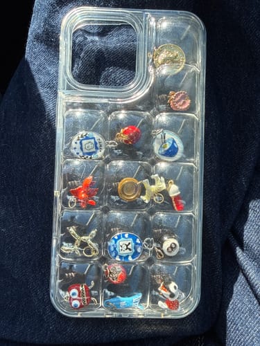 Customer photo review of iPhone Case For Your Charms - Charm Phone Case ONLY (Limited Quantities)