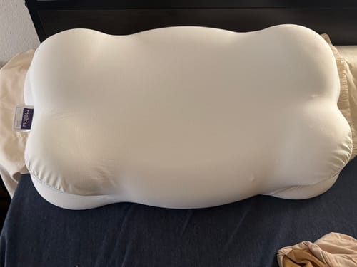 Customer photo review of Cloud Cooling Pillow Case