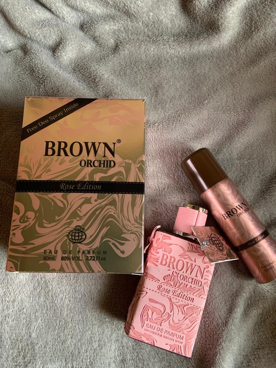Customer photo review of Brown Orchid Rose Edition EDP 80ml