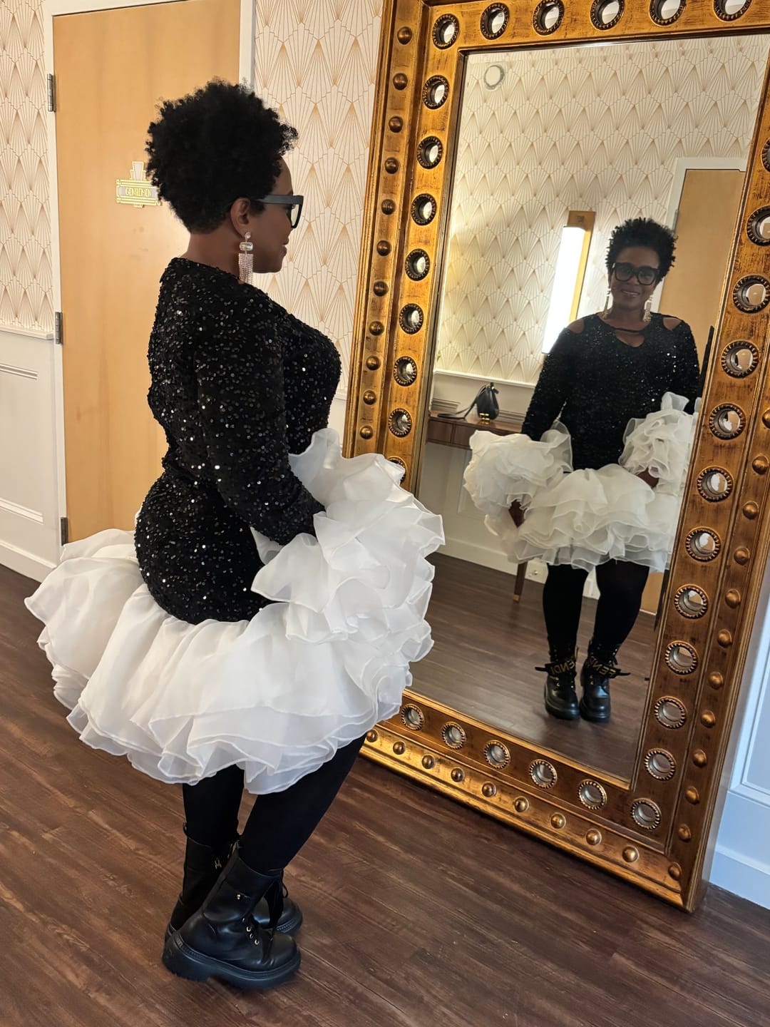 Customer photo review of Tutu Elegant Dress | Black