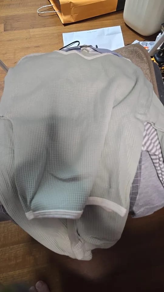 Customer photo review of Benny Waffle Jogger Set