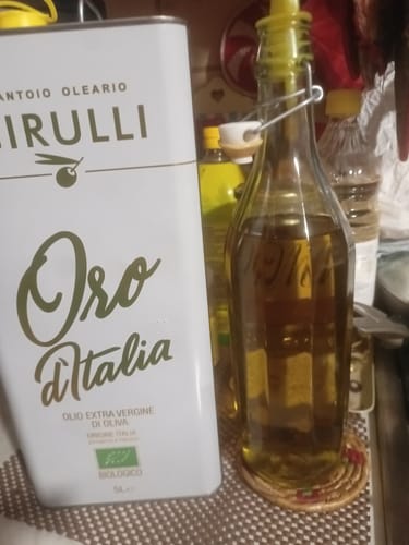 Customer photo review of 1 lattina di olio extravergine Biologico • 5 Litri
