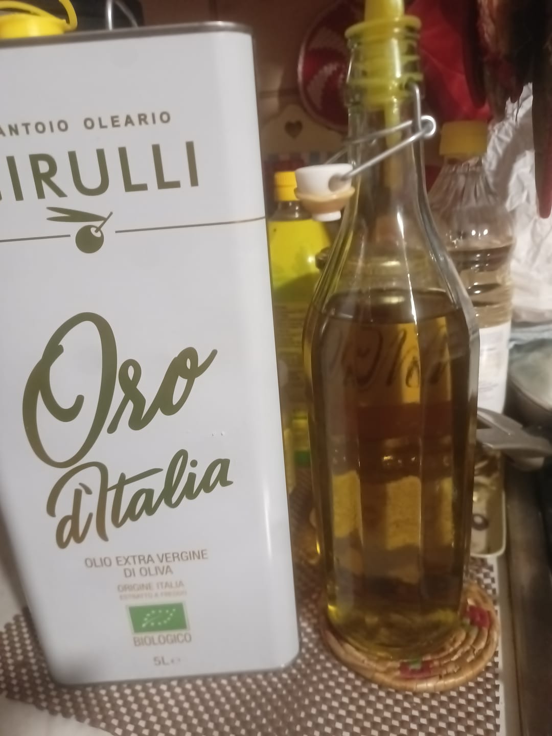 Customer photo review of 1 lattina di olio extravergine Biologico • 5 Litri