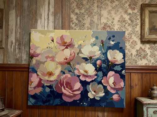 Customer photo review of Beautiful Watercolor Floral