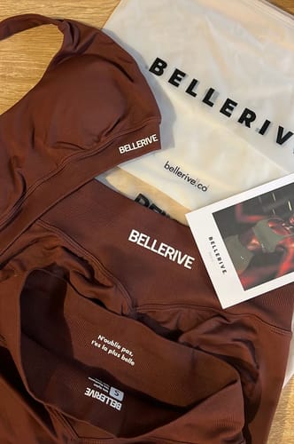 Customer photo review of Legging Ventre-Plat - Bellerive Marron