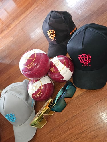 Customer photo review of LVCO Black Flame A-Frame Snapback