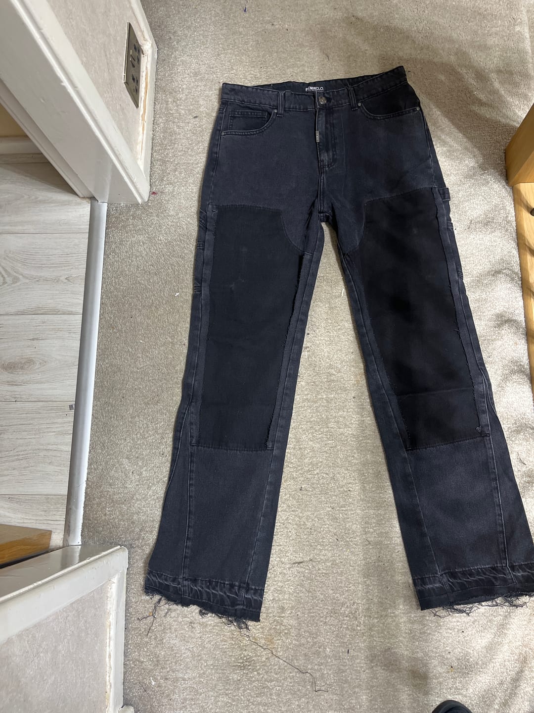 Customer photo review of Flare Relaxed Carpenter - Blackout
