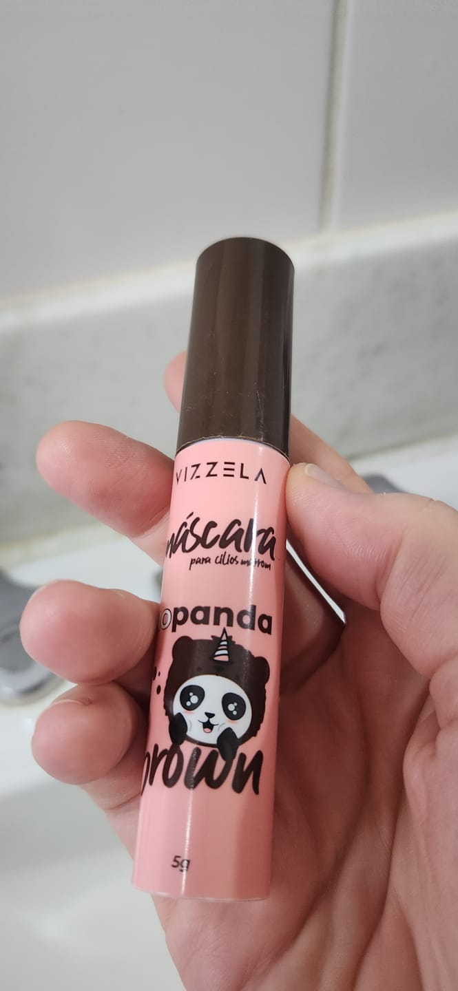 Customer photo review of Máscara No Panda Brown Vizzela - Marrom