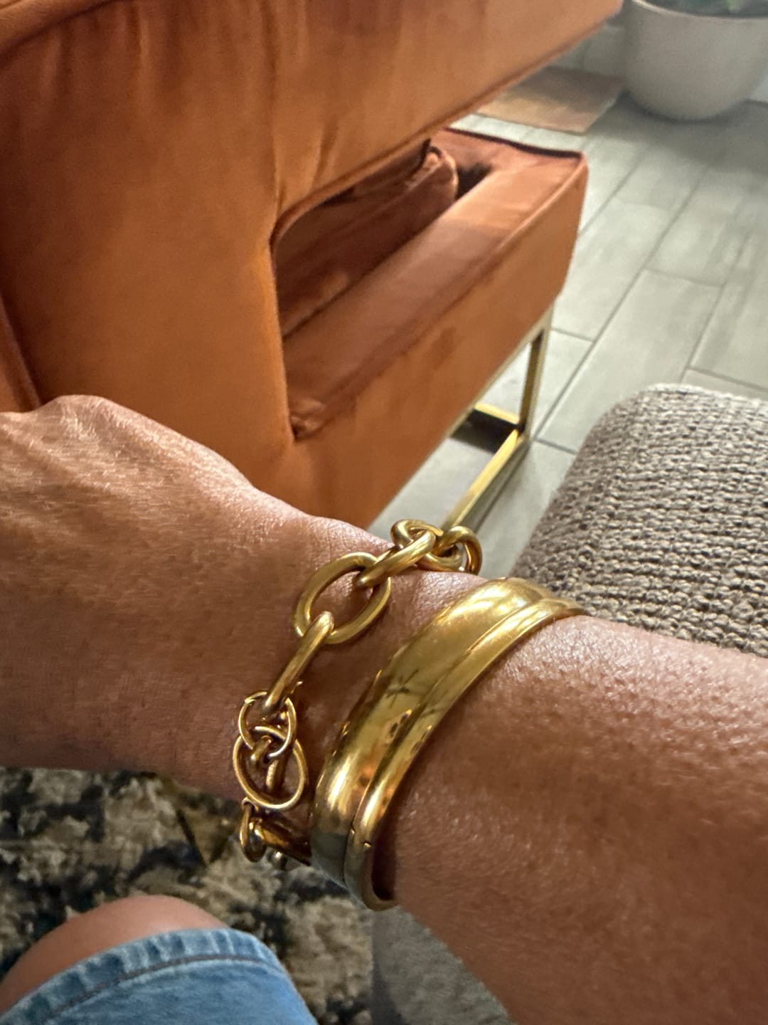 Customer photo review of J'adore Chunky Bracelet