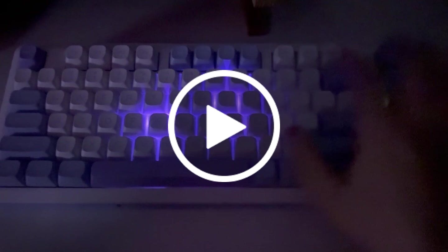 Customer video review of Redragon K681-RGB-PRO TKL Mechanical Keyboard
