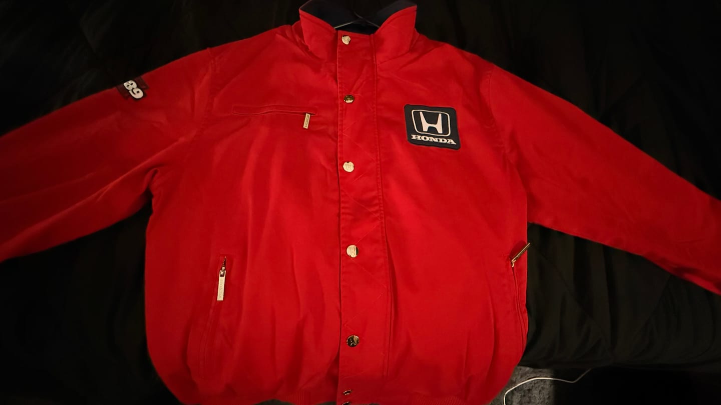 Customer photo review of 1989 Honda Grand Prix Racing Team Twill Jacket