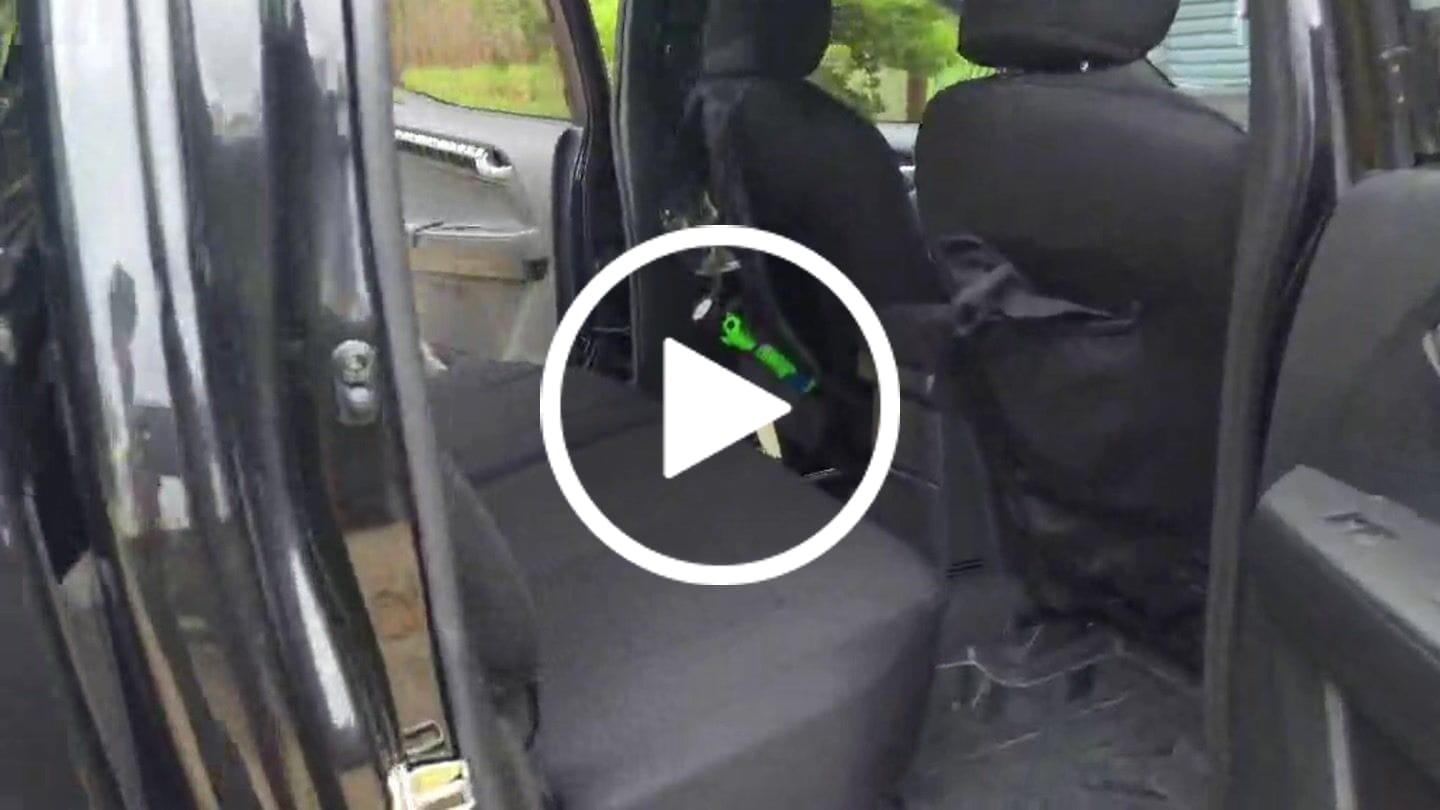 Customer video review of Sharkskin Seat Covers for Isuzu D-Max Dual Cab (June/2012-June/2020)