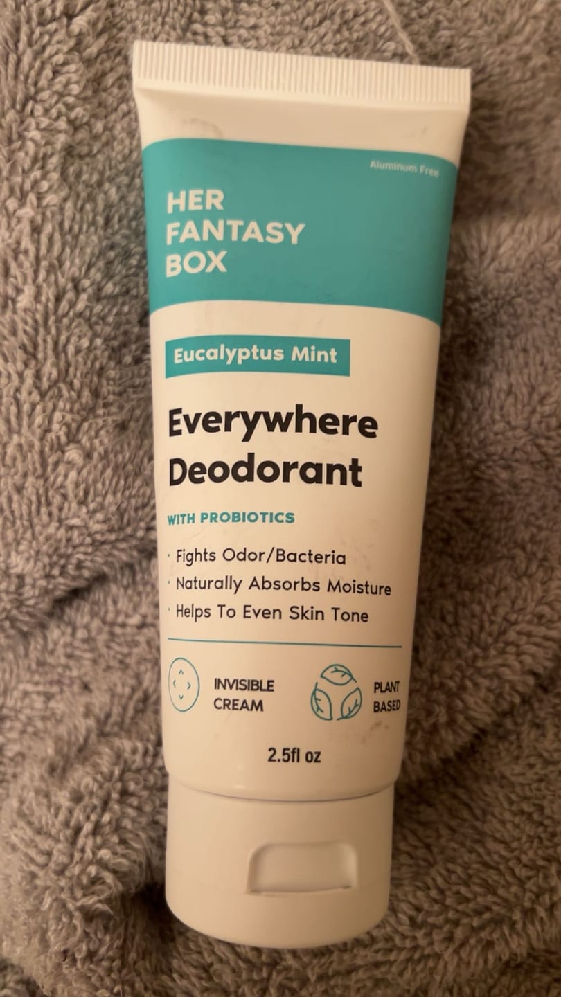Customer photo review of Everywhere Deodorant (Minty Fresh) - Long Lasting Odor Block