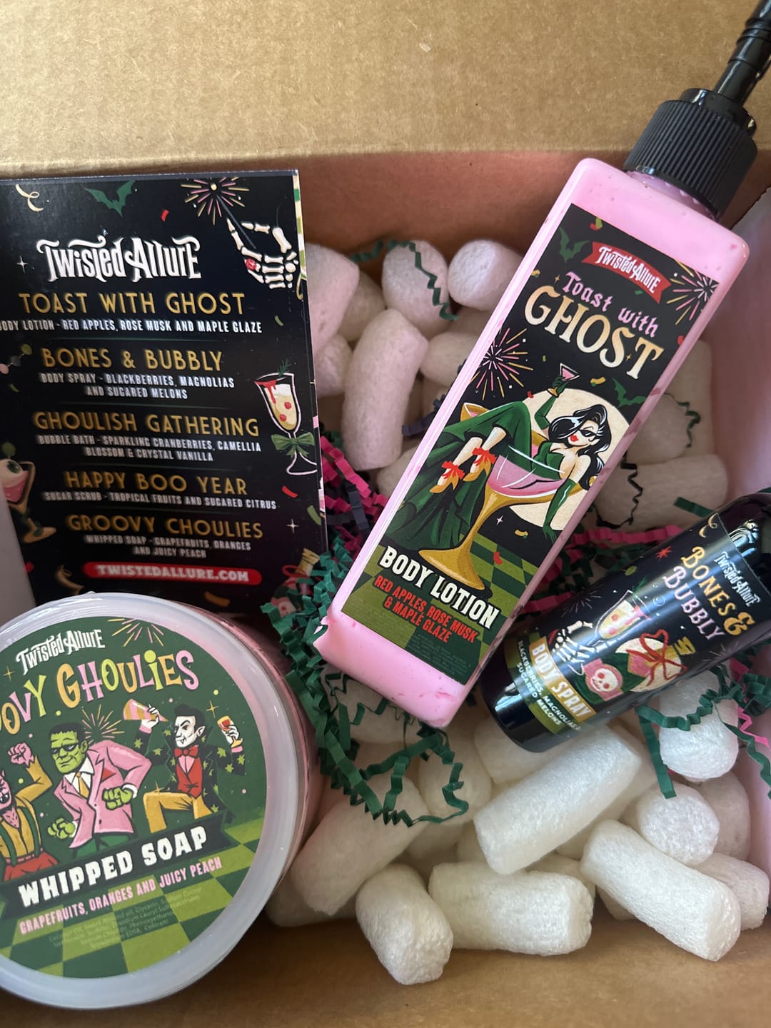 Customer photo review of Monthly Subscription Box