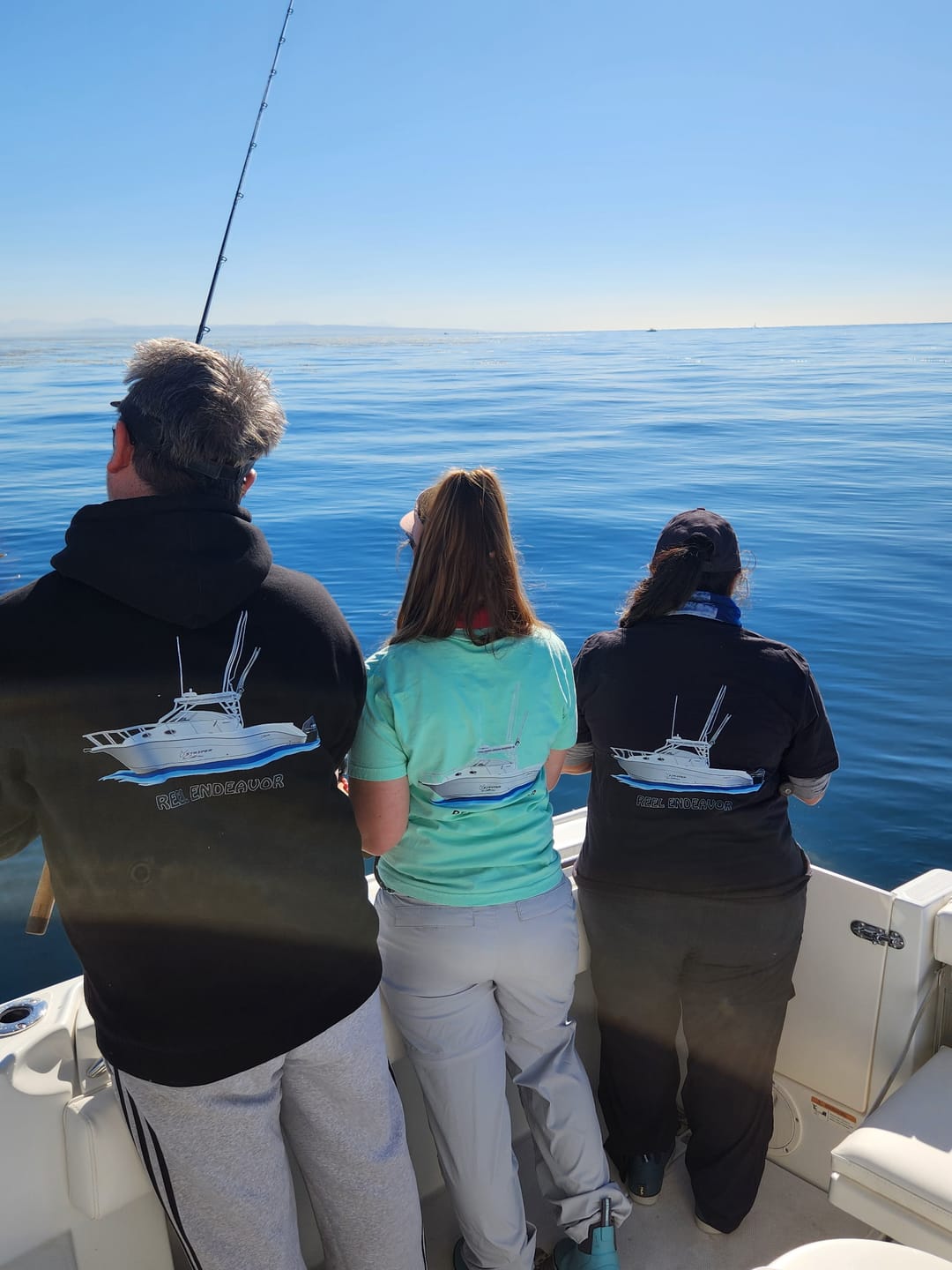 Customer photo review of Custom Boat T-Shirts - With Front Pocket