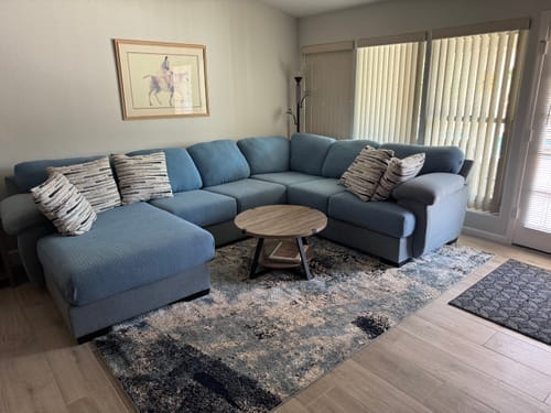 Customer photo review of Dog Proof Cushion Covers