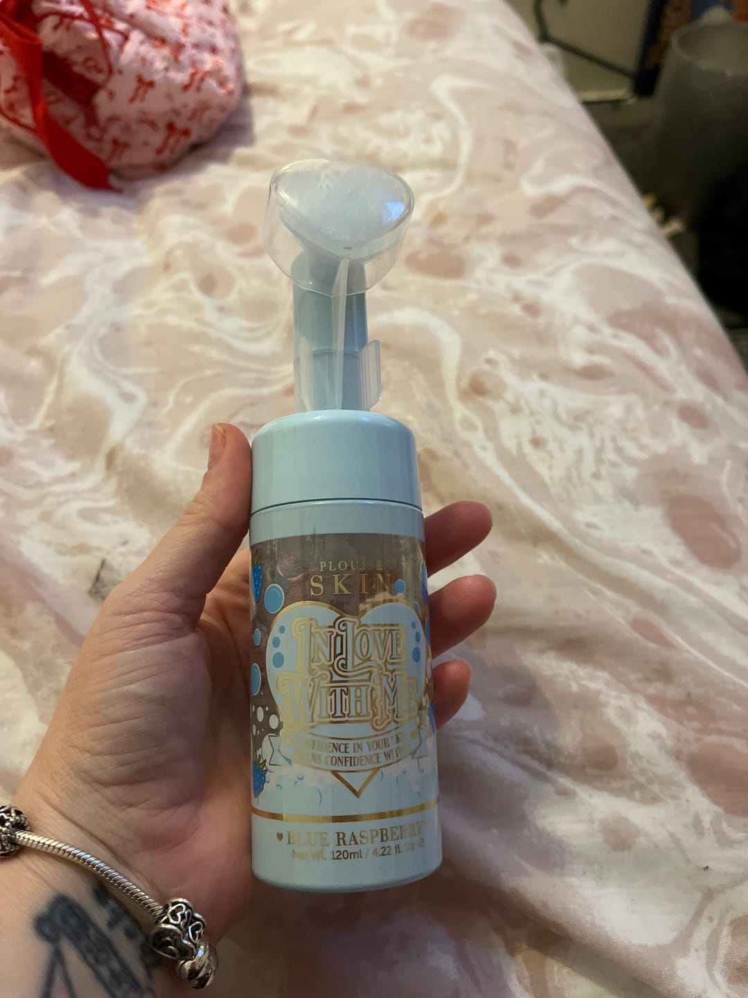 Customer photo review of P. Louise In Love With Me Foaming Facial Cleanser