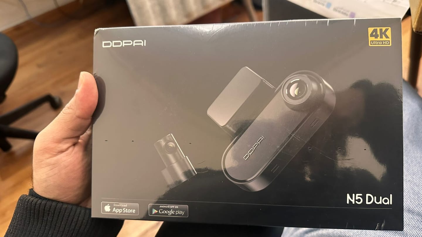 Customer photo review of N5 Dual 2026 4K Dash Cam