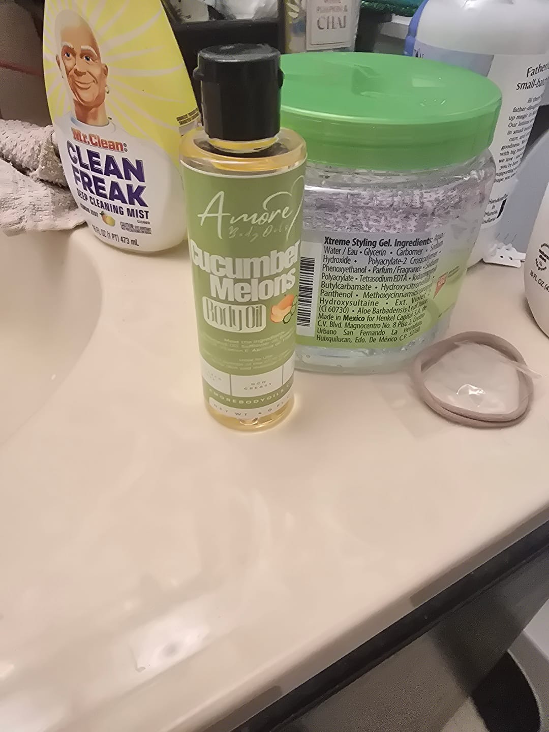 Customer photo review of Cucumber & Melons - Body Oil - Limited Edition