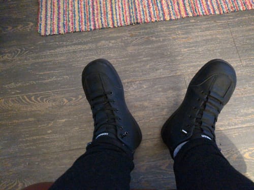 Customer photo review of Ash - Winter Barefoot Shoes