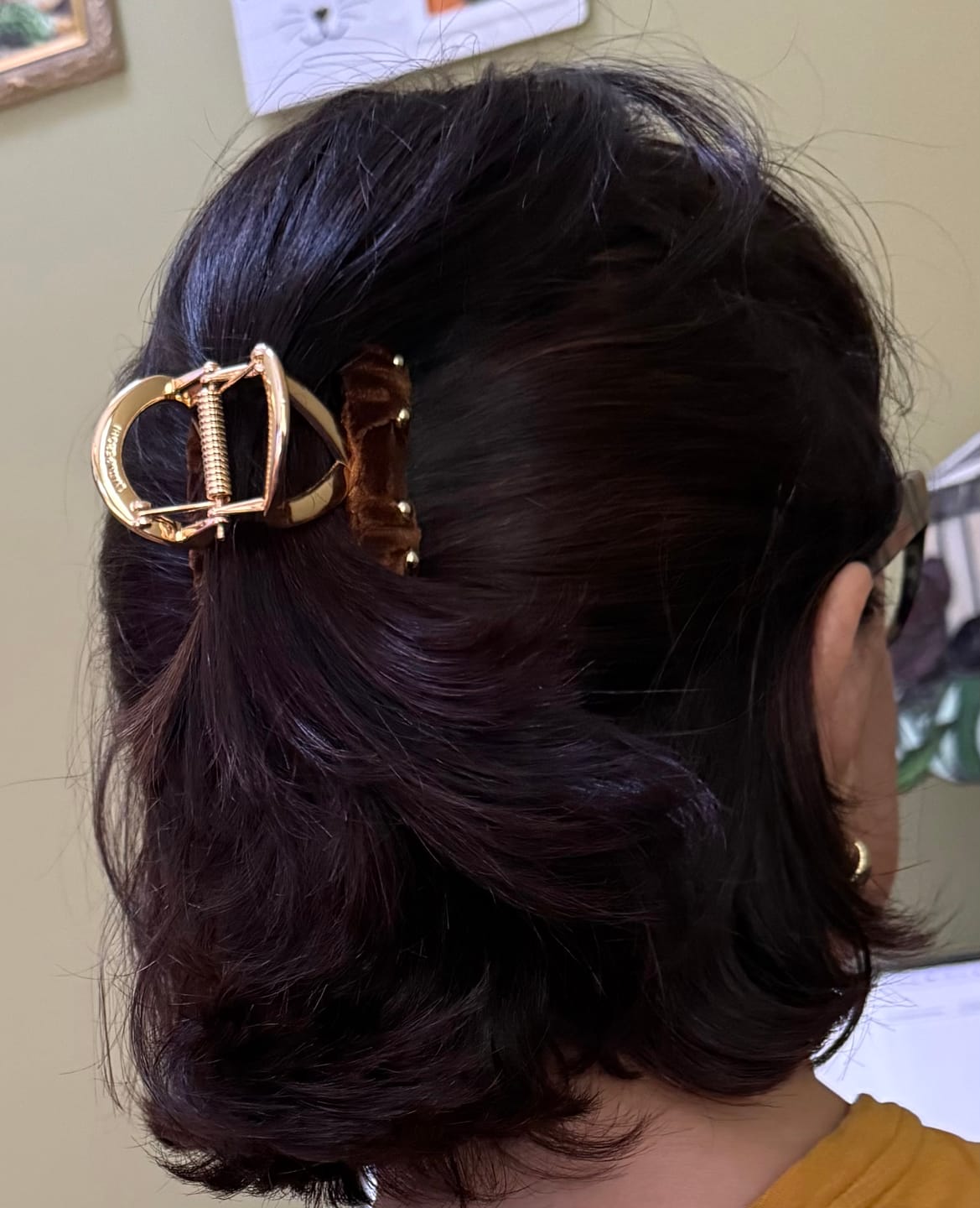 Customer photo review of Abigale Large Hair Claw