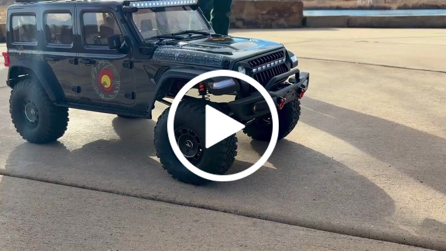 Customer video review of 1/7 Scale 4WD Brushless RTR RC Crawler MK-07