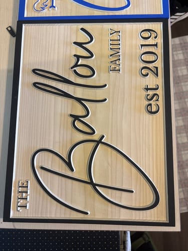 Customer photo review of 1/8'' x 3/4'' Downcut - 1/4'' Shank - DC2175