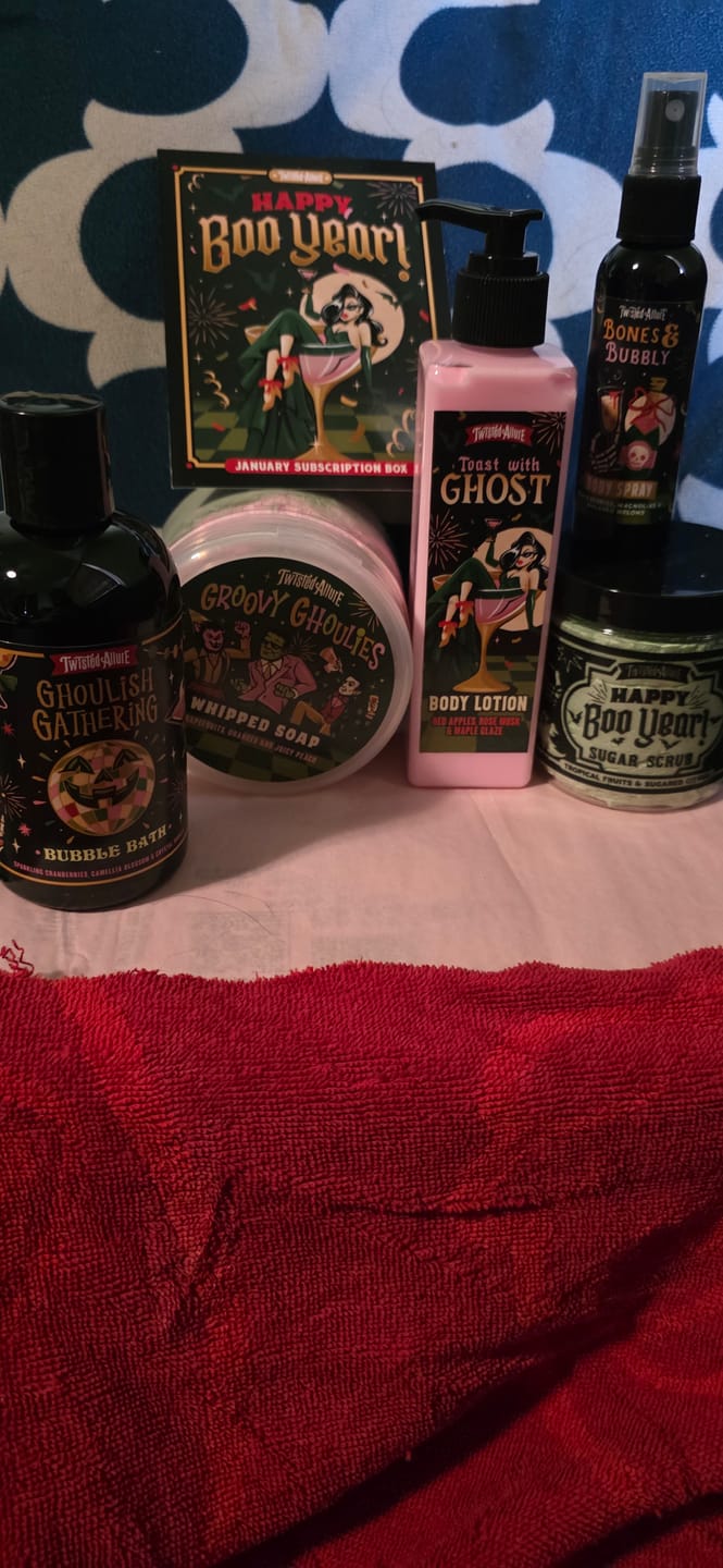Customer photo review of Monthly Subscription Box