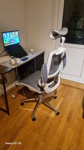 Customer photo review of Sihoo M59AS Ergonomic Office Chair with Dual-Section Backrest & 3D Flip-up Armrests