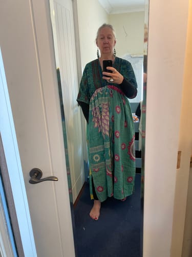 Customer photo review of Luna Dress short-sleeve S/M (16817)