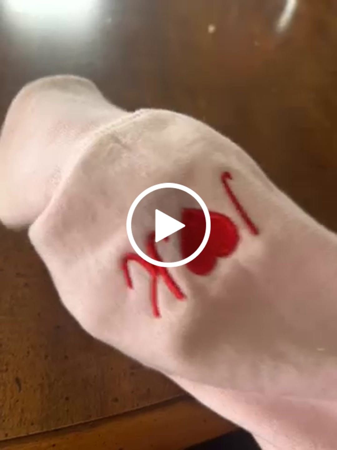 Customer video review of Custom on Sleeve (1st)