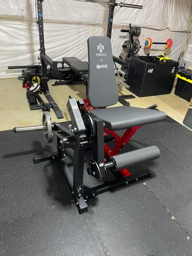 Customer photo review of TAWERET™  1:1 Cable Ratio Leg Extension and Curl Machine