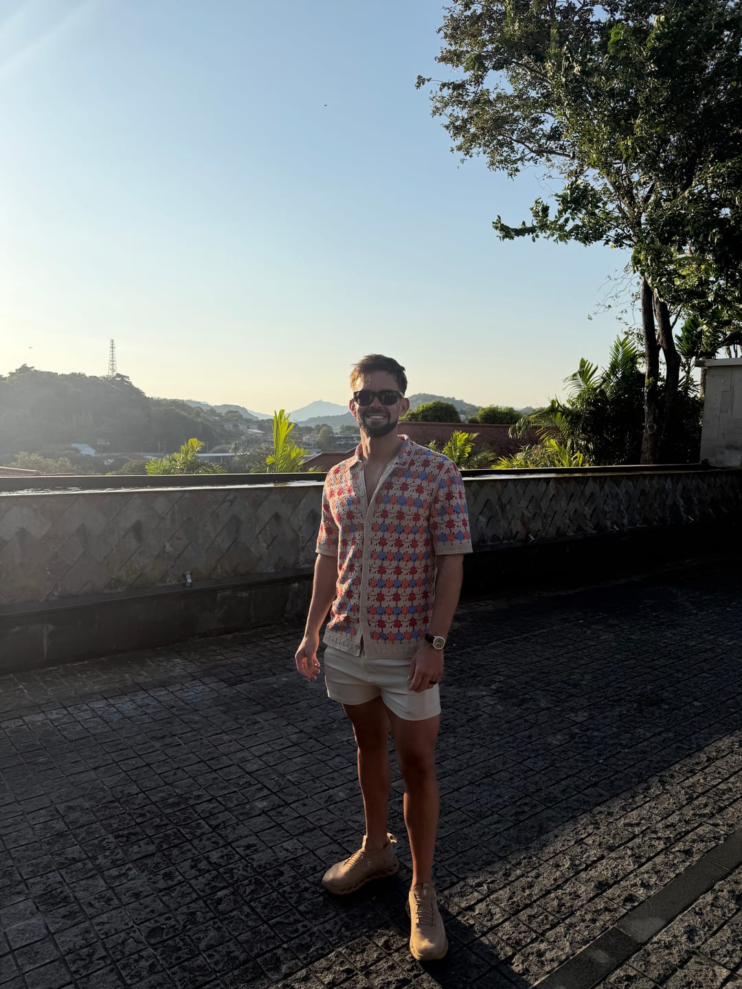 Customer photo review of Ultra-Stretch 3" Chino Shorts - Cream
