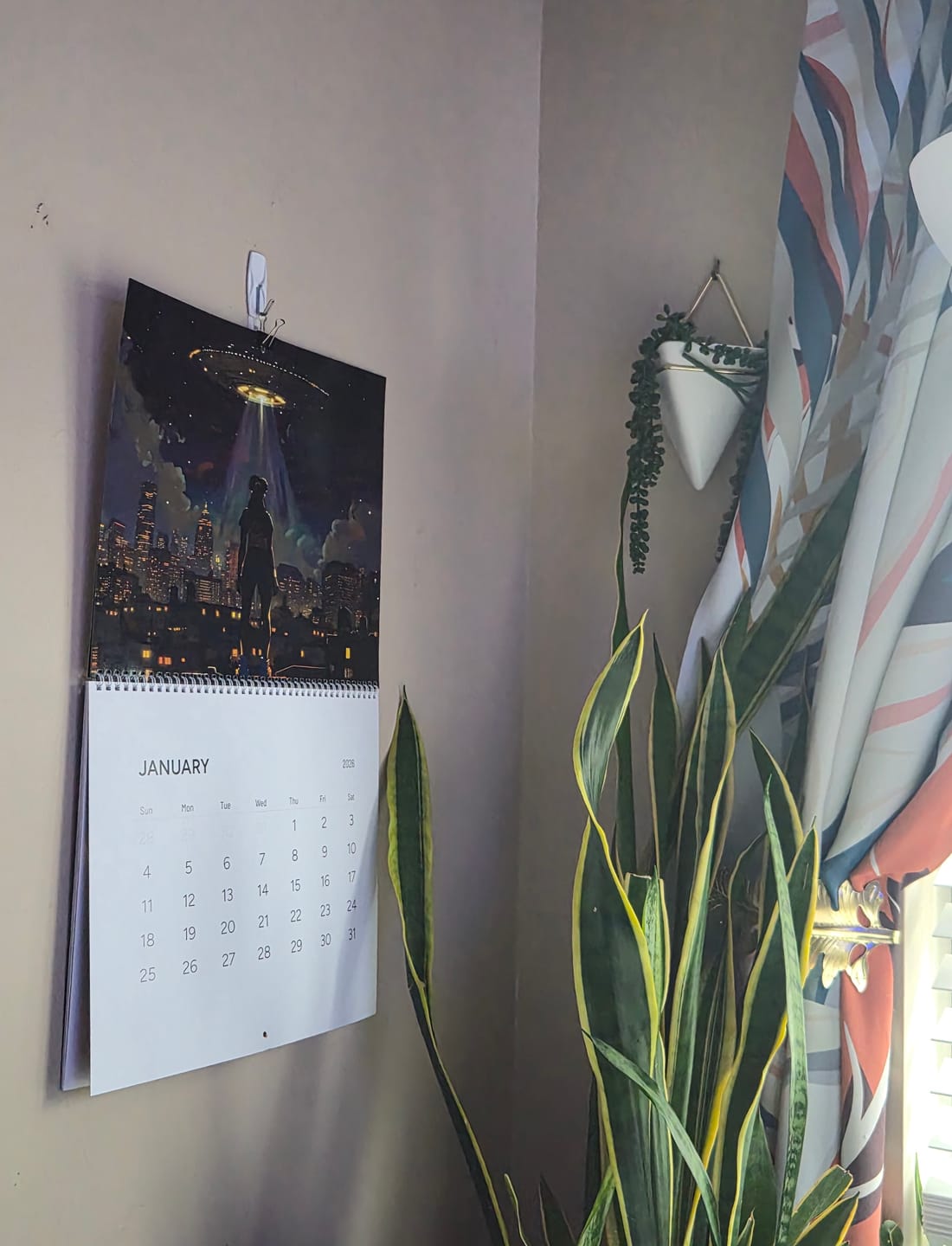 Customer photo review of Afro Galactic Her 2026 Calendar