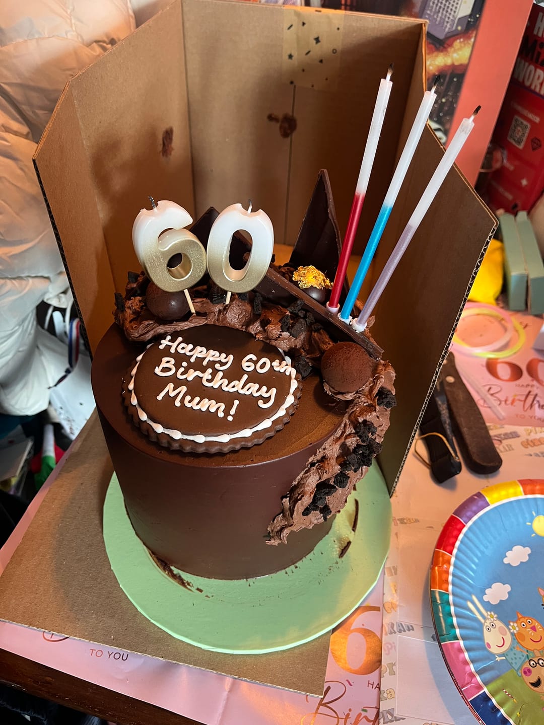 Customer photo review of Ultimate Chocolate Cake