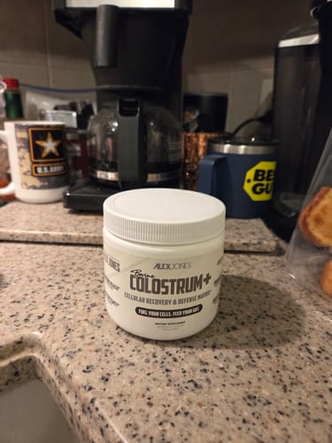 Customer photo review of Bovine Colostrum+ - Cellular Recovery & Defense Matrix