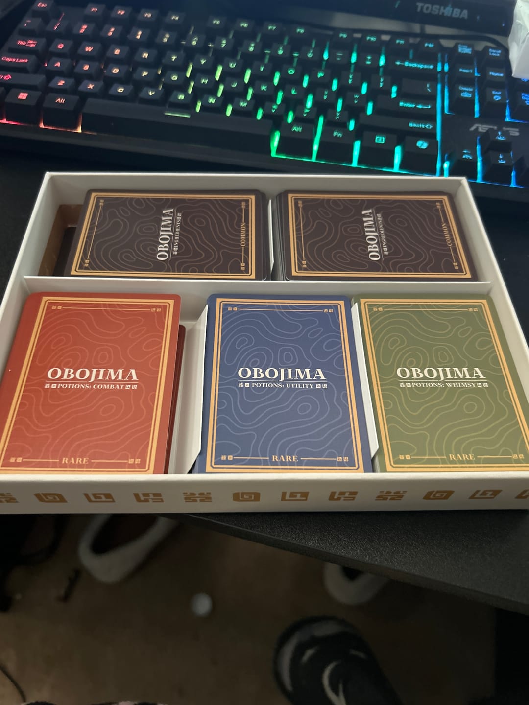 Customer photo review of Potion & Ingredient Deck Box