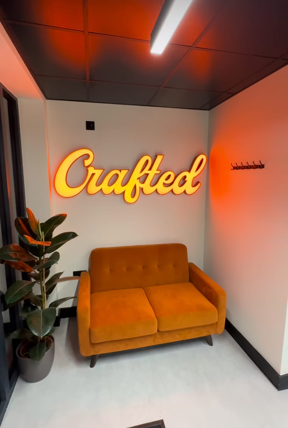 Customer photo review of Custom Backlit & Frontlit Letters - QUOTE ONLY