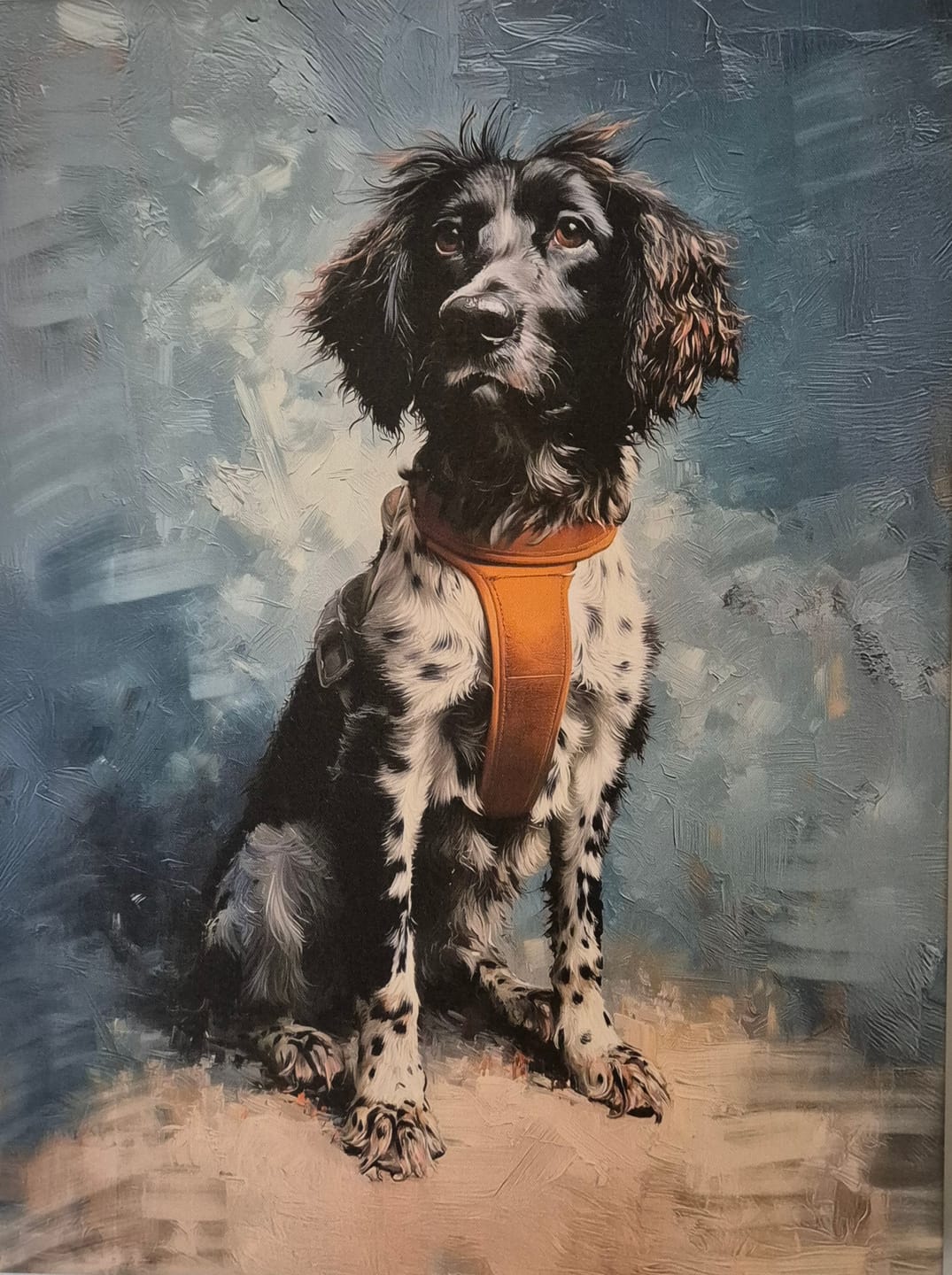 Customer photo review of Oil Masterpiece 2 - Custom Pet Portrait
