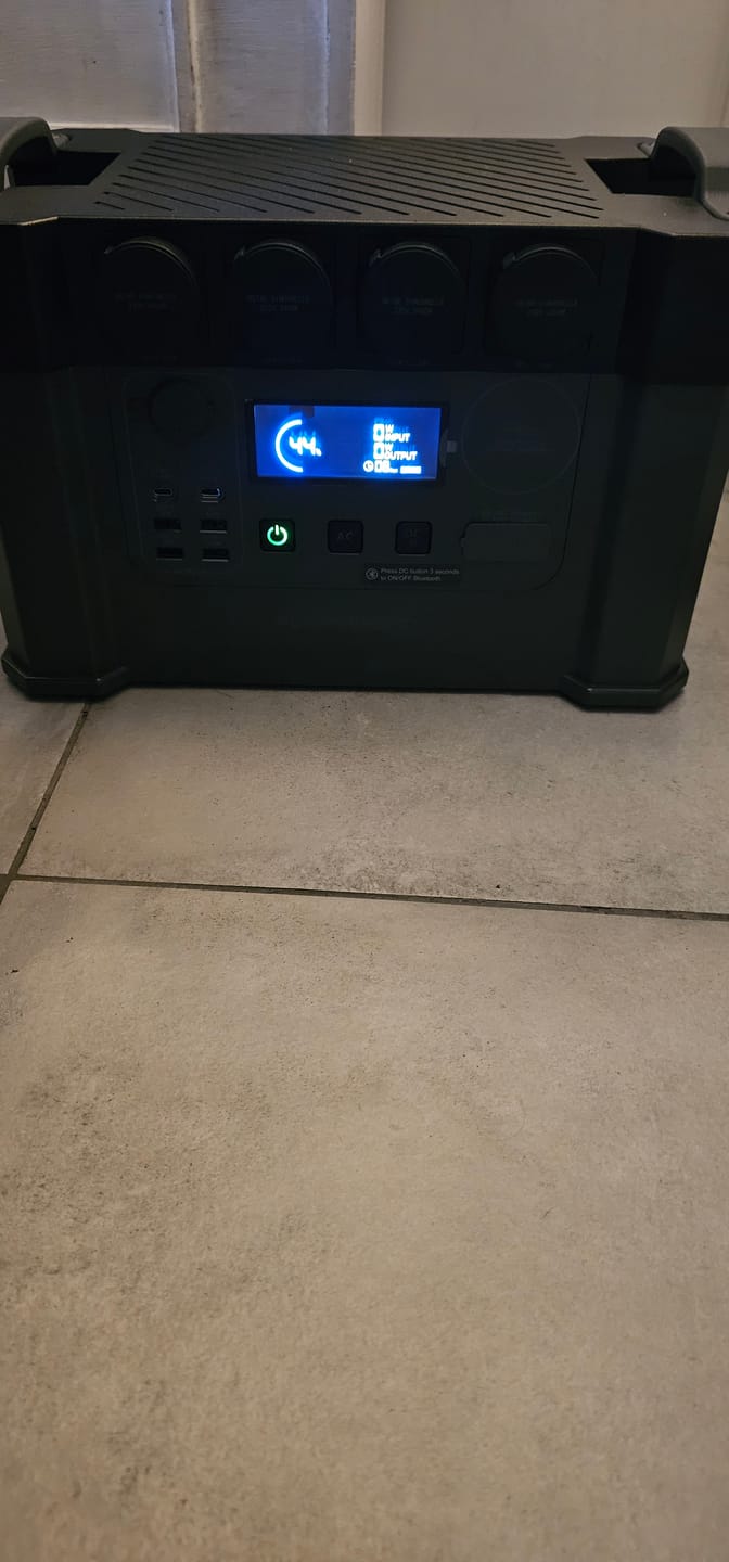 Customer photo review of ALLPOWERS S2000 Pro Station électrique portable 2400W 1451Wh