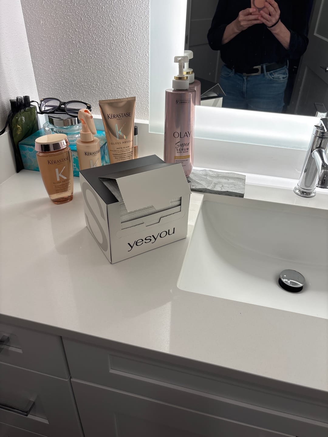 Customer photo review of Face Towels